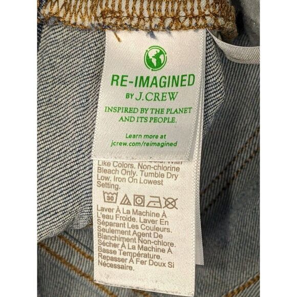 J.Crew Womens Size 27 High Rise Skinny Whiskered Denim Blue Jeans - Picture 6 of 12